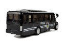 Model Autobusu Bus Policyjny Świeci Czarny