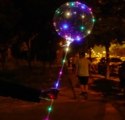 Balon LED świecący na powietrze/hel kula