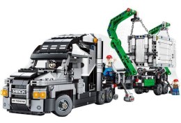 Ciężarówka-dźwig - do zbudowania z klocków - 1202 elementów