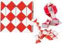 Układanka Logiczna Wąż Rubika Magia 62 cm Czerwony