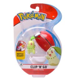 Pokemon Clip'N'Go Pokeball - Chikorita + Pokeball