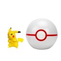 Pokemon Clip'N'Go Pokeball - Chikorita + Pokeball