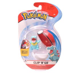 Pokemon Clip'N'Go Pokeball - Totodile + Pokeball