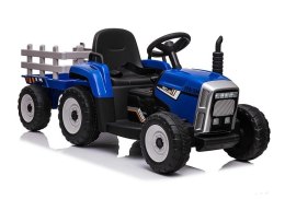 Traktor na Akumulator z Przyczepą XMX611 Niebieski