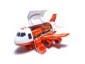 Samolot transporter z autami straż pożarna