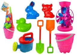 Zabawki Plażowe Łopatki Wiaderko 8 elementów