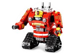 Robot z Klocków R/C 2.4G 527 elementów Czerwony