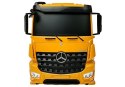 Ciężarówka Burtowa Laweta Mercedes Arcos Zdalnie Sterowana 2.4 GHz Żółta