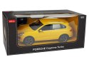 Auto R/C Porsche Cayenne Rastar 1:14 Żółte na pilota
