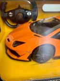 Auto R/C Lamborghini Aventador Rastar 1:14 Pomarańczowy