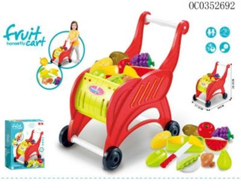 Wózek sklepowy na zakupy dla dzieci+ akcesoria