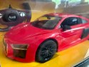 Autko zdalnie sterowane samochód R/C Audi R8 Czerwony 1:14 RASTAR