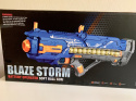 Blaze Storm Wielki Automatyczny Pistolet Niebieski 12 Kulek