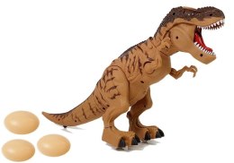 Dinozaur na Baterie Tyranozaur Znosi Jaja Brązowy