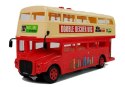 Autobus Wycieczkowy Piętrowy na Baterie Czerwony