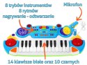 Keyboard 2 Oktawowy Niebieski