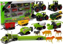 Zestaw Pojazdów Rolniczych z Figurkami