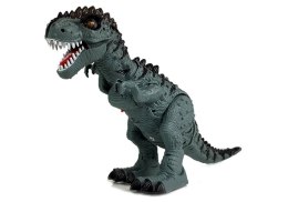 Dinozaur Zdalnie Sterowany R/C Szary z Dźwiękiem Znosi Jaja Projektor