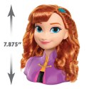 Kraina Lodu II Głowa do stylizacji Anna Frozen
