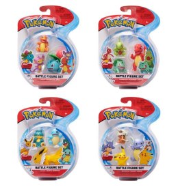Pokemon - Figurki Wartortle/Pikachu/Cubone