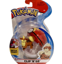 Pokemon - Clip N Go Growlithe + Repeatball