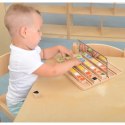 Odbicia Lustrzane Kolorowe Klocki Tablica Edukacyjna Masterkidz Montessori