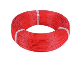 Przewód silikonowy 0,05 mm2 (30AWG) (czerwony) 1m
