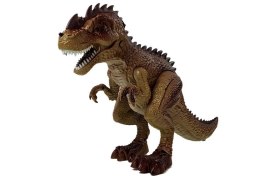 Ruchomy Dinozaur Tyranozaur z Pistoletem Na Parę Dźwięk Światła Zielony
