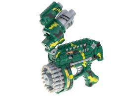 Wyrzutnia karabin bębenkowy Blaster zielony