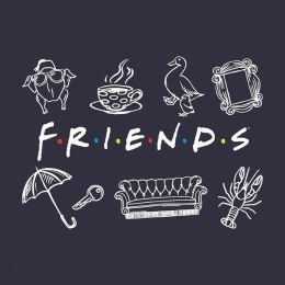 Kosmetyczka - Przyjaciele "Friends Blue"
