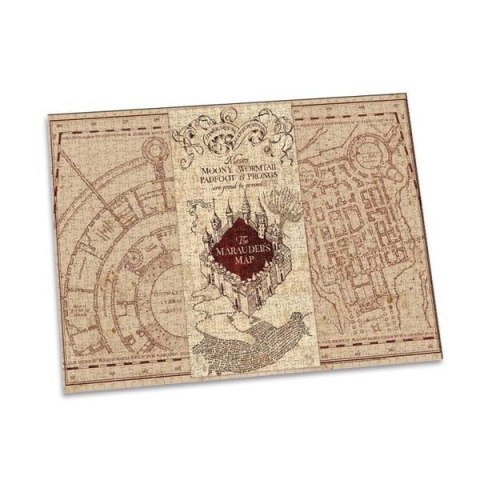 Zestaw 1000 puzzli - Harry Potter "Mapa Huncwotów"