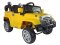 Auto na Akumulator Jeep JJ245 Żółty
