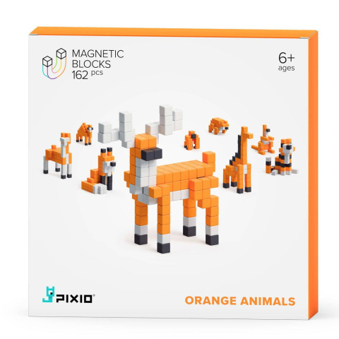 Klocki Pixio Orange Animals Story Series