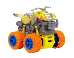 Samochód terenowy mini Monster Truck z napędem quad żółty