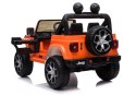 Auto na Akumulator Jeep Rubicon 4x4 Pomarańczowy