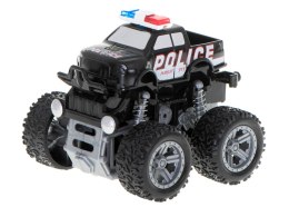 Samochód terenowy mini Monster Truck z napędem auto policyjne czarne