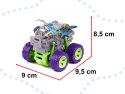 Samochód terenowy mini Monster Truck z napędem quad zielono-fioletowy