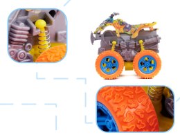 Samochód terenowy mini Monster Truck z napędem quad żółty