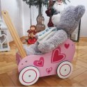 Wózek Drewniany Chodzik dla Lalki Classic World
