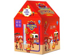 Namiot Domek Straż Pożarna Dla Dzieci Czerwony 12cm x 82 cm