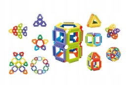 Klocki konstrukcyjne -Klocki Małych Geniuszy - Figury przestrzenne 32 elementy