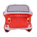 Poduszka dekoracyjna czerwona - Volkswagen Ogórek VW T1 Mini-van