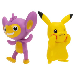 Pokémon: Battle Figure - Pikachu i Aipom