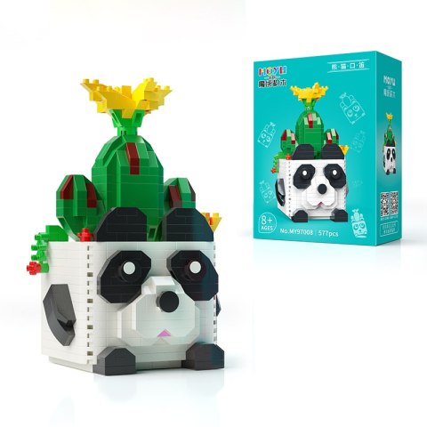 Klocki MOYU Roślinki Zwierzątka Panda MY97008
