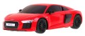 Autko R C Audi R8 Czerwony 1 24 RASTAR