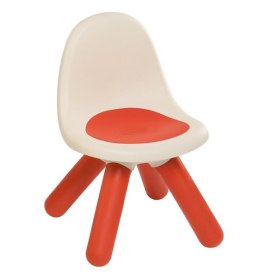 Krzesełko z oparciem Smoby w kolorze czerwonym