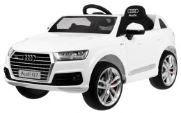 Auto na akumulator Audi Q7 2.4G New Model Lakierowany Biały