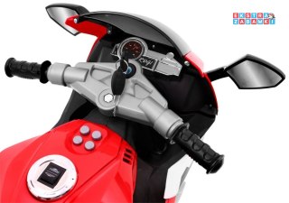 Motor na akumulator ścigacz R1 Superbike Czerwony