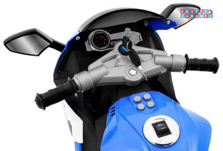 Motor na akumulator ścigacz R1 Superbike Niebieski