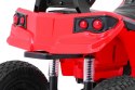 Duży Quad na akumulator ATV Pompowane Koła Czerwony